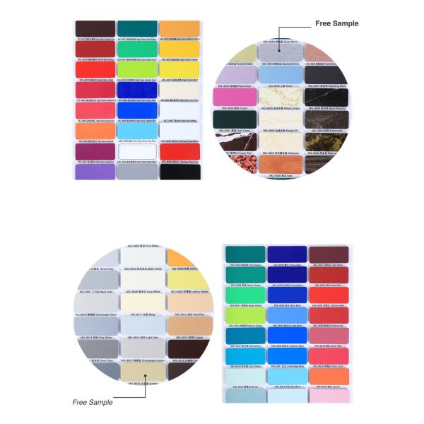 Building Materials 4mm Exterior Composite Cladding PE Aluminium Composite Panel ISO9001