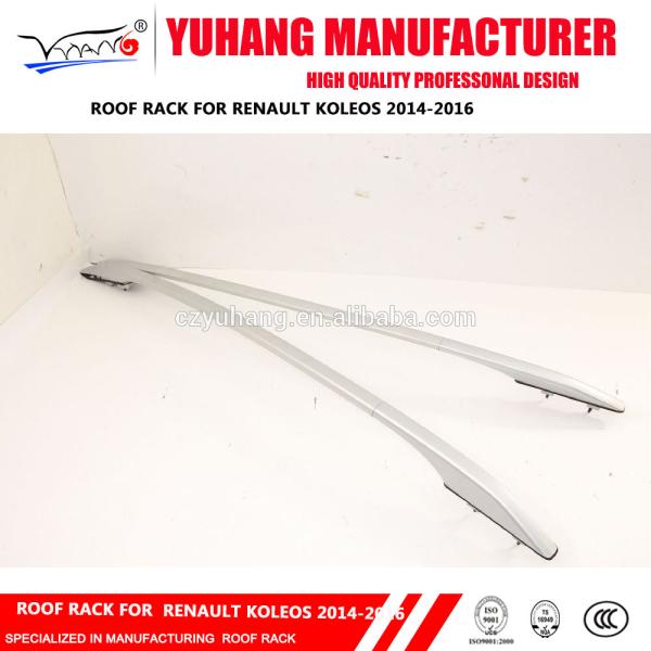 Small C040 Renault Koleos Raised Roof Rails , Adjustable Universal Car Roof Rails