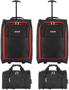 Cheap 20L 210D Polyester Lining Soft Trolley Luggage 55x40x20cm for sale