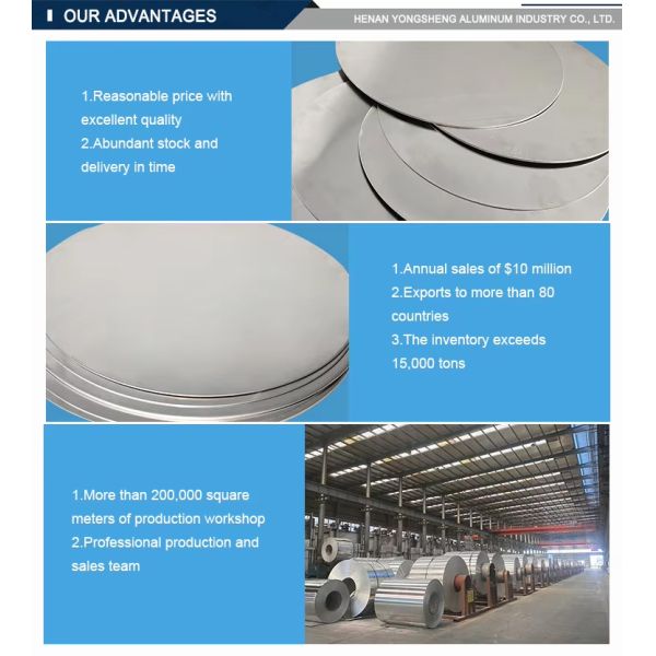 1050, 1060, 3003 Aluminum Discs  Customizable | For LED Heat Sinks, Reflector Substrates & Thermal Management |