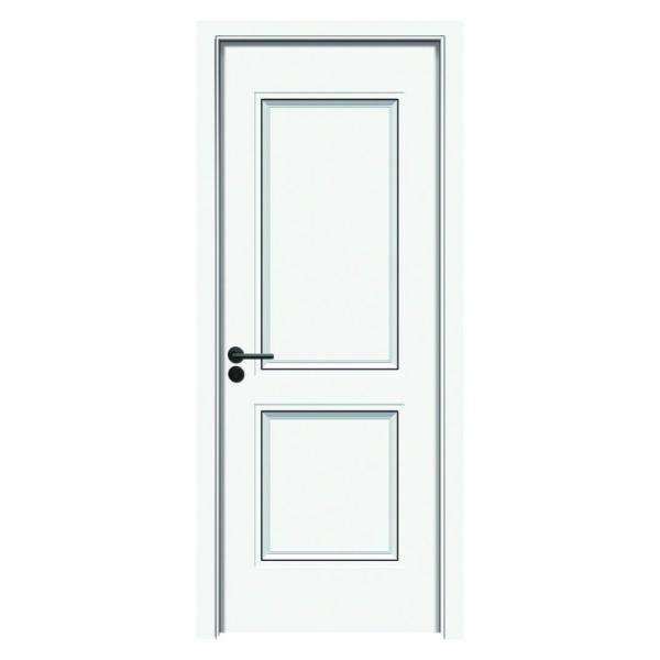 Painting WPC Door Natural Tone And High-Cavity Structural Design For Superior Performance