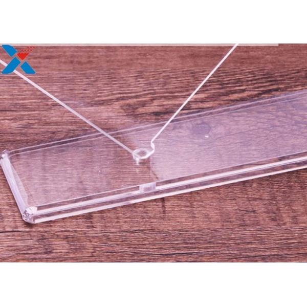 Plexiglass PMMA Custom Acrylic Frames Double Rotating U Shape Picture Table Frame