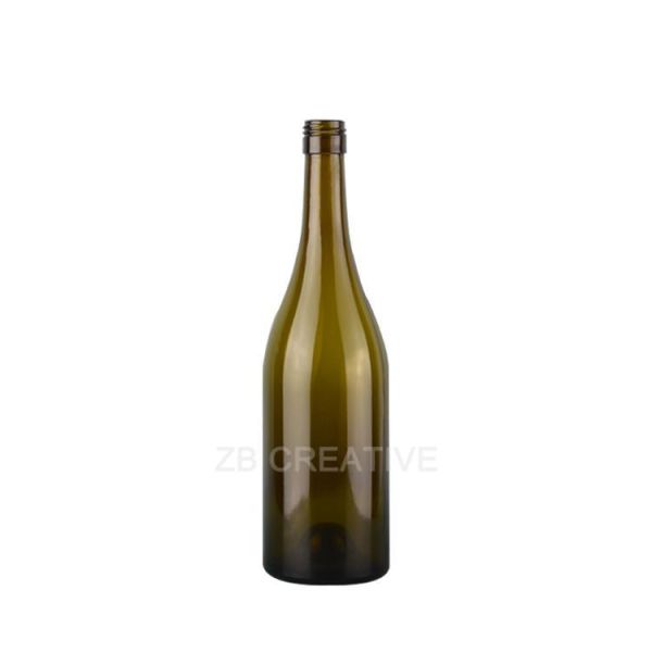 Premium Slope Shoulder Burgundy Wine Bottle Screw Cap 750ml Fine Wine 525g 2709S-2