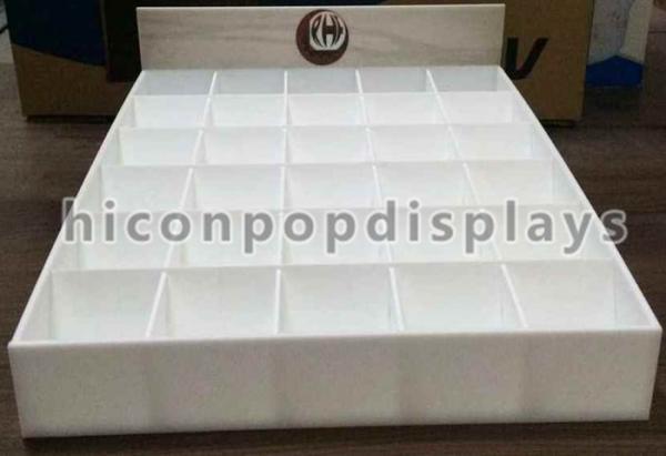 Quality Counter Top Acrylic Tile Display Stands 3'' x 2.4'' For Ceramic Tiles wholesale