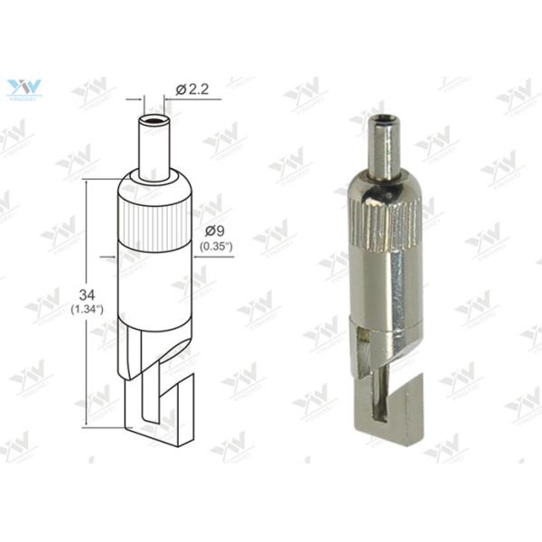 Lighting Products Adjustable Cable Grippers / Brass Cable Gripper 9mm Wide Hook