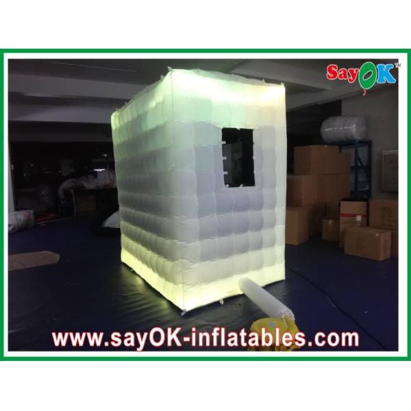Inflatable Photo Studio Logo Printing Inflatable Blow-Up Photobooth For Photostudio With Pitched Roof