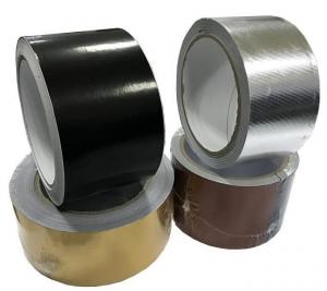 Cheap Self Wound MPET Flexible Duct Tape Metallized Polyester Film With Solvent Acrylic Adhesive System for sale