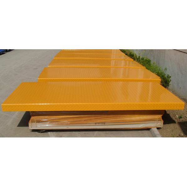 1200mm Height Electric Scissor Lift , 2000kg Capacity Push Around Scissor Lift