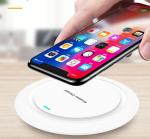 Portable OEM Wireless Phone Charger / Mini Qi Wireless Charger 1 Year Warranty