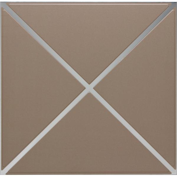 Interior Metal Mirror Artistic Ceiling Tiles for Basement 2 x 2 Ceiling Tiles , GB / T28001-2011