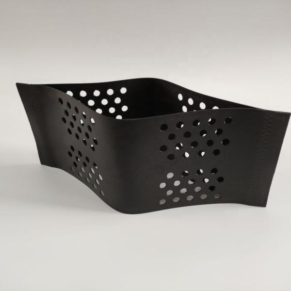 Smooth High Density Polyethylene Erosion Control Geocell Confinement System For Retaining Wall