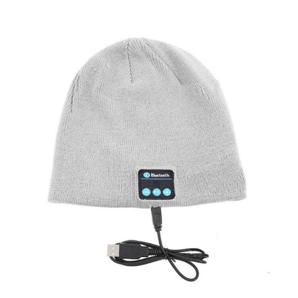 2019 Gift Items Washable Female Beanie Hat With Bluetooth Headphones