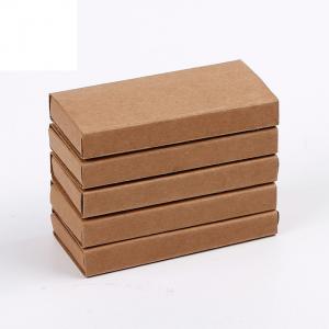 Cheap Handmade matches boxes kraft paper candle matches empty box for sale