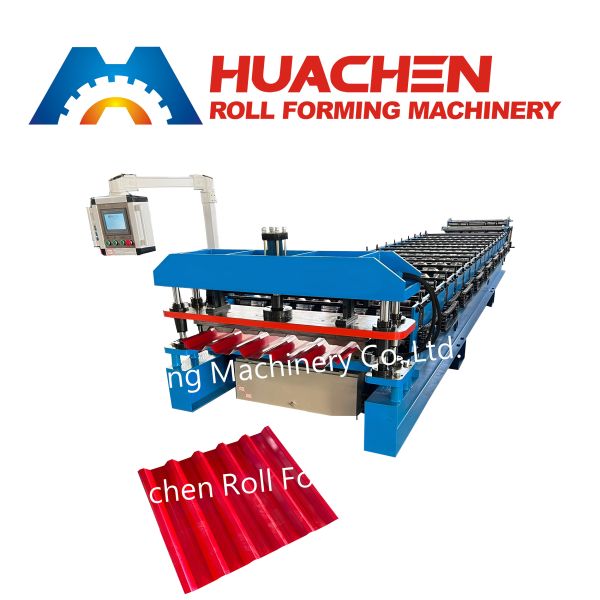 Customized construction material machinery - Trapezoidal iron metal roof panel sheet forming machine