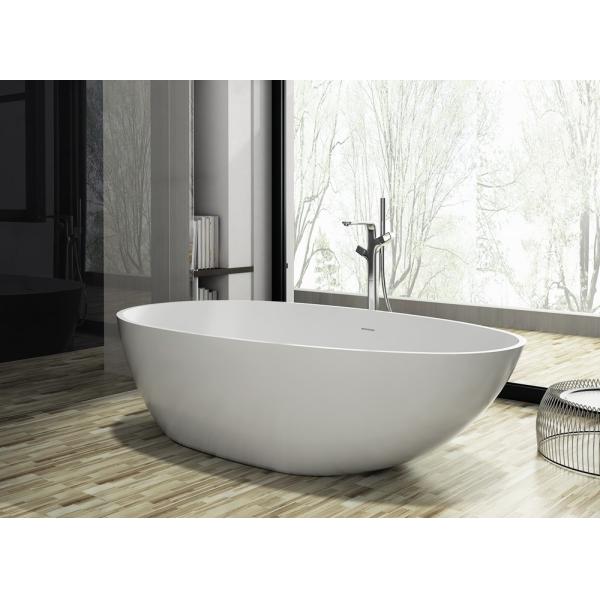 Elegant Look  Free Standing Deep Soaker Tub Non Toxic Eco Friendly
