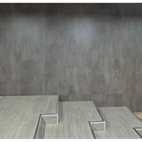 OEM Concrete Formica Grooved Acoustic Panel Wooden Soundproof Wall Panels