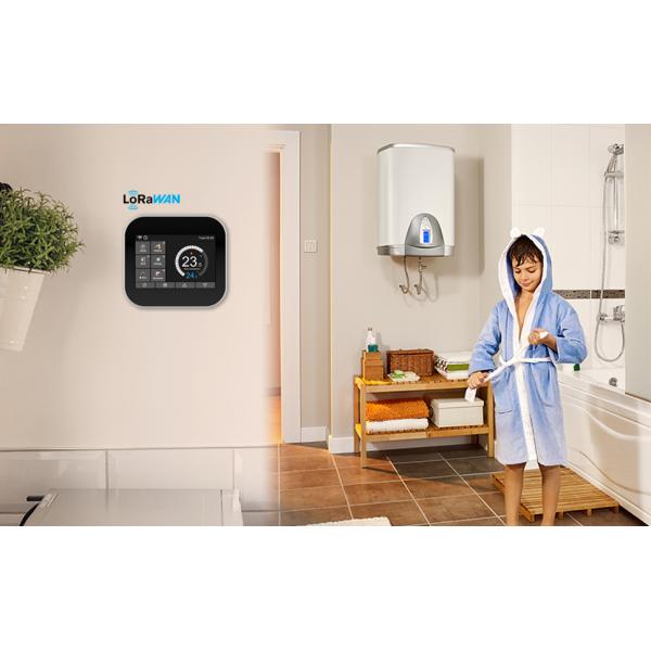 Industrial Digital Smart WiFi Thermostats 320x480 TFT For Hotels Boiler Heating