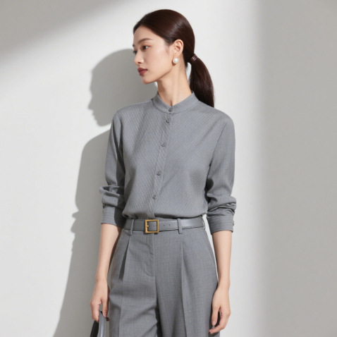 Lightweight Polyester Pants Fabric 180GSM 85% Polyester 15% Spandex Fabric Casual Shirt Fabric