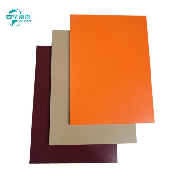 Solid Color 3mm Composite Panel Weather Resistance Sandwich Acp Panel 1220mm 1250mm