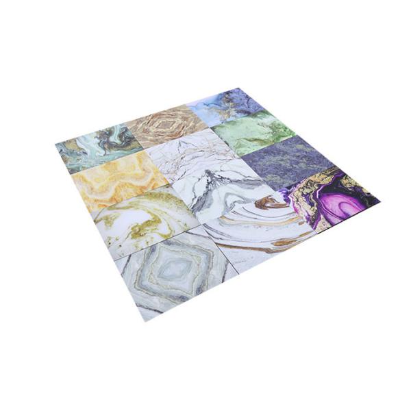 Pollution Free Marble Substitute PVC Marble Sheet Environment Friendly