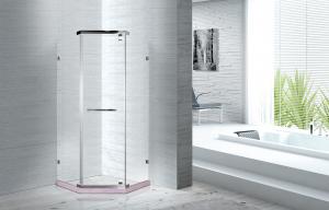 China Pivot Door 900*900*1900mm Quadrant Shower Enclosure on sale
