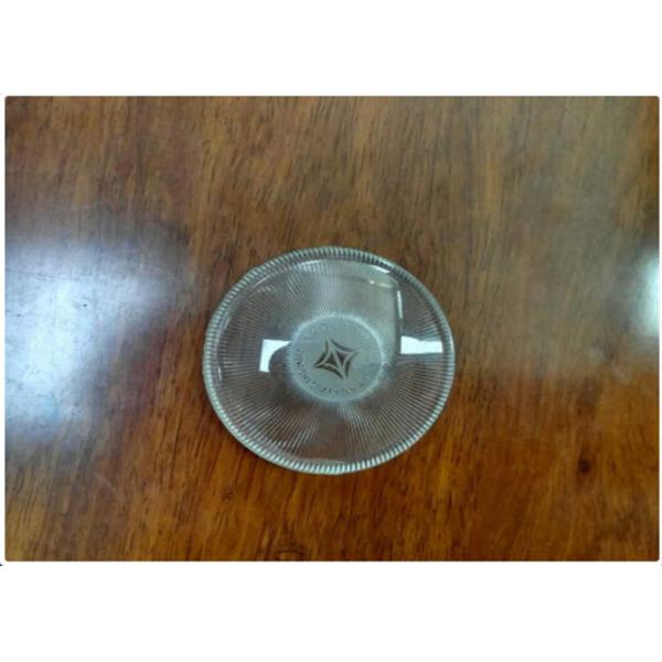 High Performance Molded Plastic Optics Auto Lamp Lid PMMA PC Material