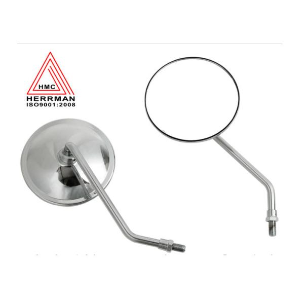 PP Material Motorcycle  Spare Parts Motorcycle Convex Mirror For Suzuki GN125H