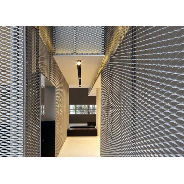 Expanded Metal Panels for Interior Internal Wall Decoration Designs