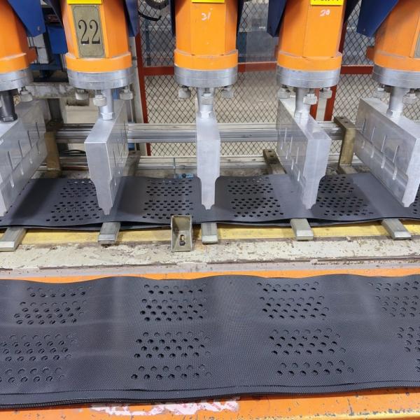 75mm HDPE Geocell for Parking Lot Ground Stabilization and Load Support