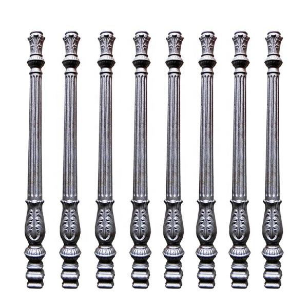 Gates Staircases Wrought Iron Decor Eco Friendly Sand Blasted Surface