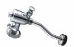 Chrome Brass Bathroom Sink Faucets / Self-Closing Urinal Flush Valve , 0.05 - 0