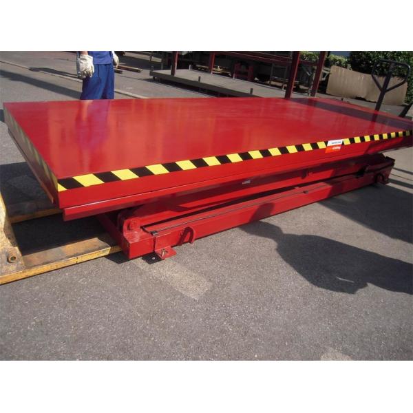 Stationary Aerial Scissor Working Platform 1150mm Lifting Height With Large Capacity