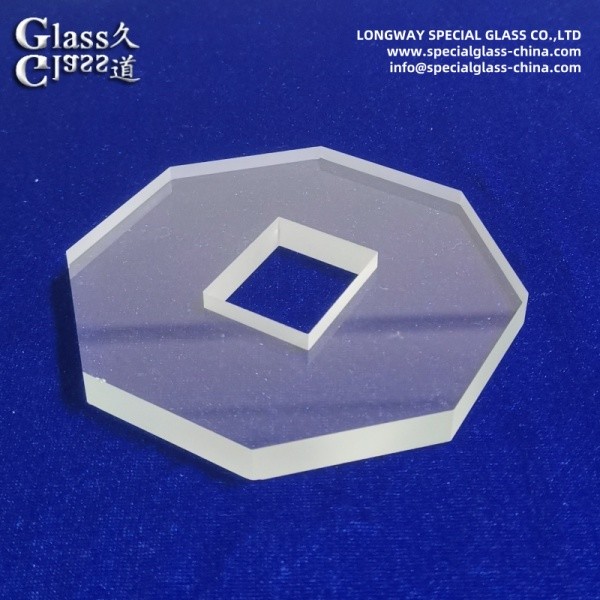 Tempered Borosilicate Float Glass Sight Glass for Security Applications