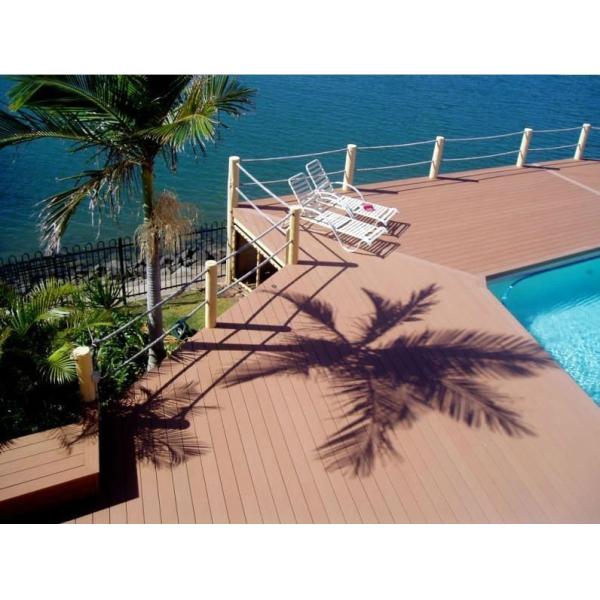 Outdoor Decking Flooring Backyard Pools WPC Composite Decking
