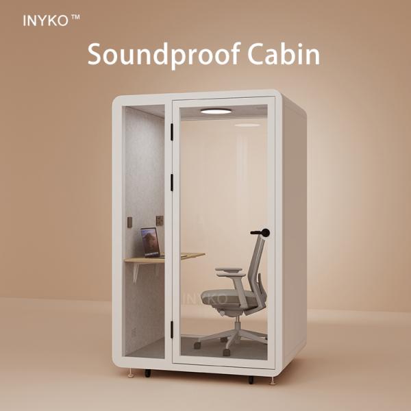 Telephone Business Meeting Soundproof Booth Office Private Space Silent Pod