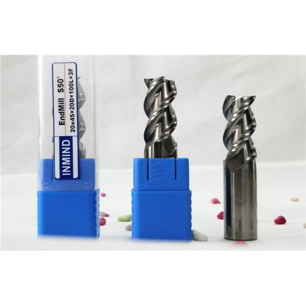 14 mm / 16 mm 3 Flute Aluminum End Mill for aluminum , 0.8 um Grain Size