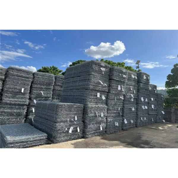Hot Dipped Galvanized Gabion Basket Wall 2x1x1m Gabion Cages