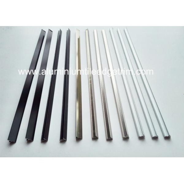 T Shaped Aluminium Metal Border Tile Edge Trim For Composite Panel Wall