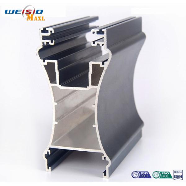 Sliding open style and double glazed Aluminum sliding windows Profile