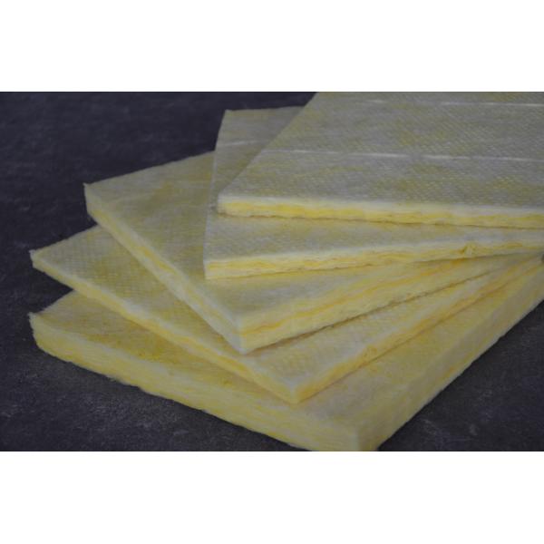 High Temperature Resistance Glass Wool Board Fire Resistance For Industrial