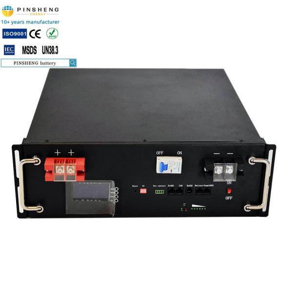 5.12kwh 100ah Energy Storage Battery Cabinet 48v Lifepo4 Battery Solar Battery Pack Server Rack Energy Storage