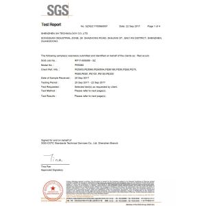 Shenzhen XH Technology Co., Ltd. Certifications