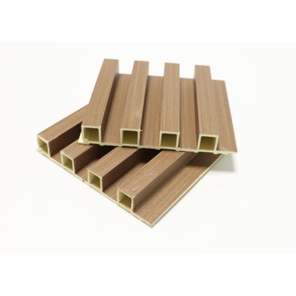 Quick Install Fireproof WPC Wall Panel Cladding For Interior Decoration 192mm x 14mm