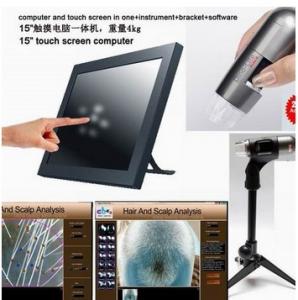 China Professional Hair analyzer machine with Multi function for Salon Atom Dual Core Processor on sale