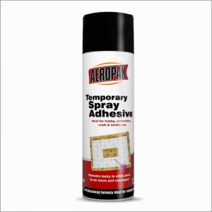 Cheap Aeropak 500ml Temporary Adhesive Spray For Embroidery OEM / ODM for sale