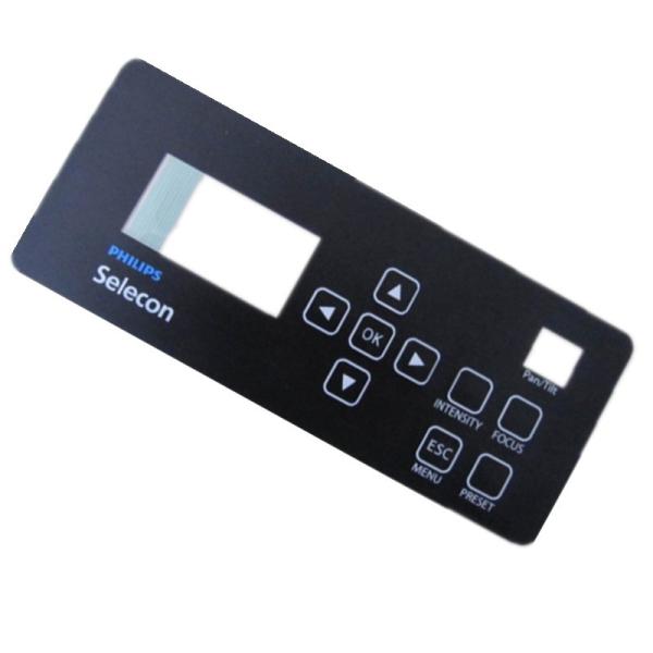 Screen Front Panel Self Adhesive Rubber Dome Membrane Switch 3M Reflective Film