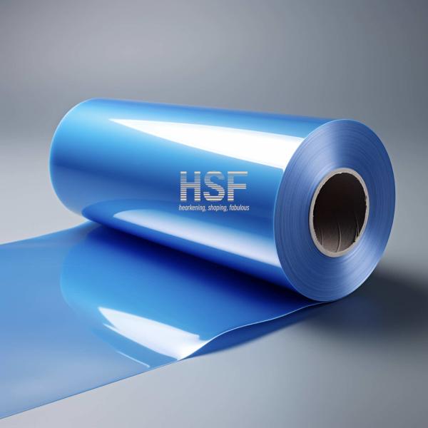 85μm Blue Translucent MOPP Film with 1300mm Width for Food and Snack Packaging