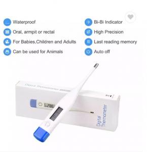 Cheap Electronic Oral Digital Temperature Thermometer Oral Waterproof Thermometer for sale