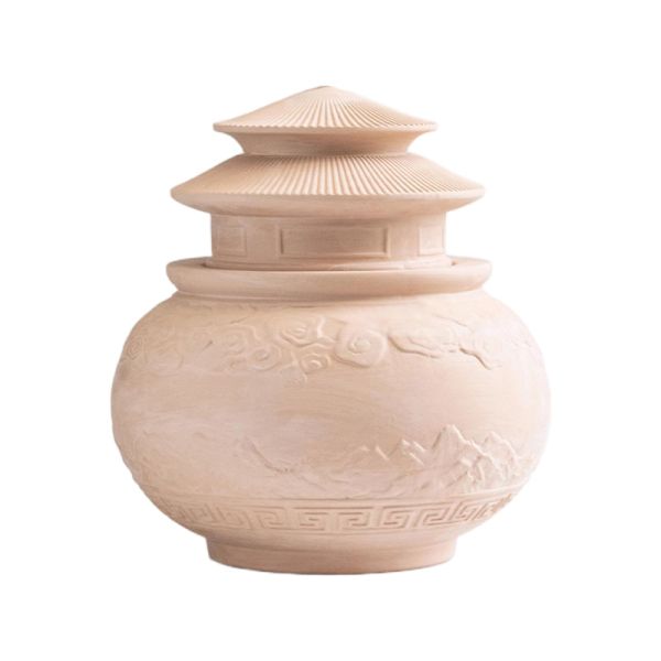 Sea Burial Biodegradable Urn Sphere Biodegradable Cremation Containers OEM ODM