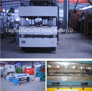 China Stone Coated Metal Rood Tile Roll Forming Production Line High Capacity on sale